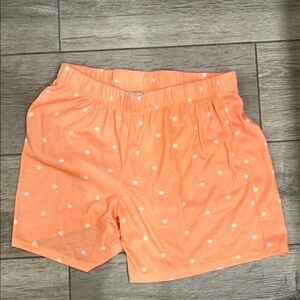 Cat & Jack Orange Polka Dot Pajama Bottoms